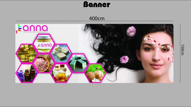 Thiết kế bộ nhận dạng thương hiệu Anna Cosmetic