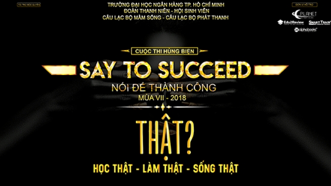 Quản l&yacute; dự &aacute;n "Cuộc thi H&ugrave;ng biện Say to Succeed 2018"