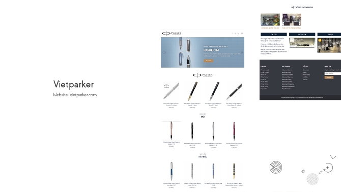 Website b&aacute;n h&agrave;ng Vietparker
