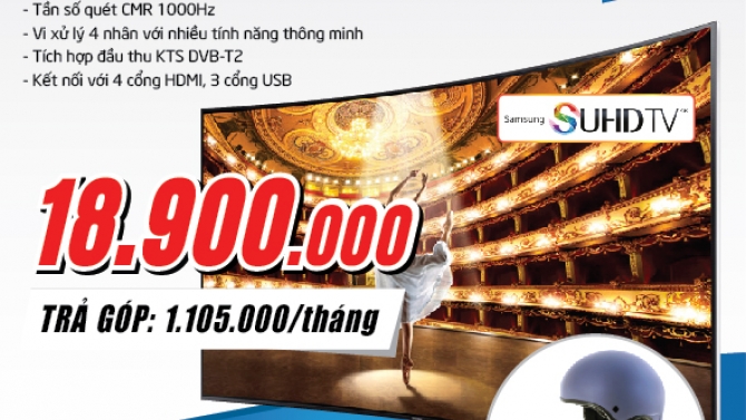 Sản phẩm TV LED Curved Up Website