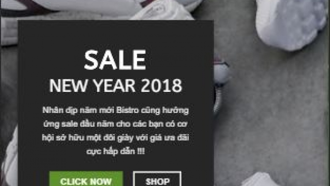 Thiết kế Website Bistro Sneaker Shop