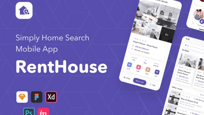 RentHouse - Ứng dụng t&igrave;m kiếm nh&agrave; cho thu&ecirc;