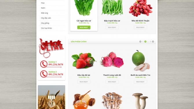 Website Li&ecirc;n Kết N&ocirc;ng Sản