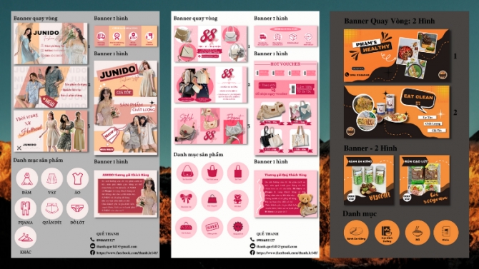 Thiết kế Banner Shopee