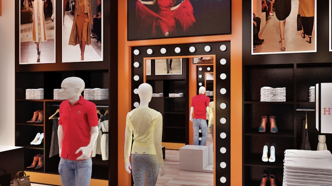 Thiết kế shop thời trang