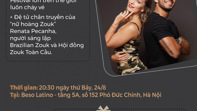 Banner lớp nhảy k&iacute;ch thước a3