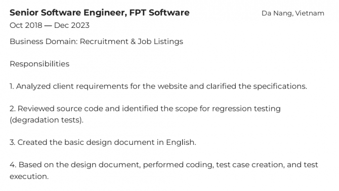 Website tuyển dụng nội bộ của Recruit