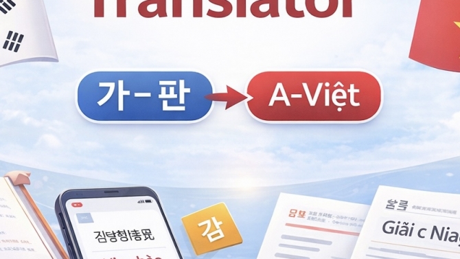 Dịch H&agrave;n - Việt