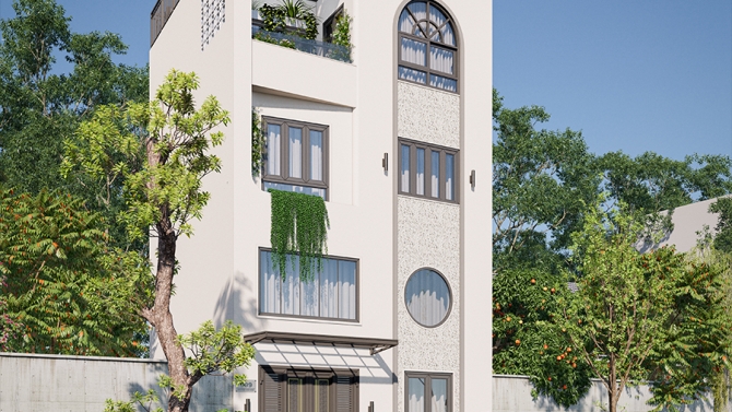 Thiết kế nh&agrave; anh Dương