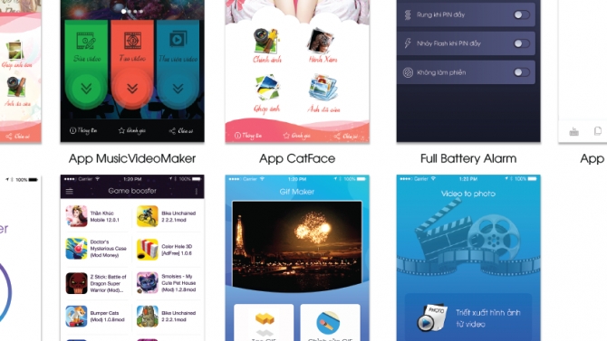App tổng hợp về chụp ảnh cắt ảnh, video, chỉnh sửa