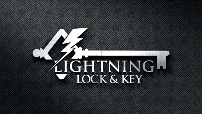 Logo Lightning Lock & Key