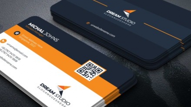 Thiết kế mẫu name card cho c&ocirc;ng ty lĩnh vực IT