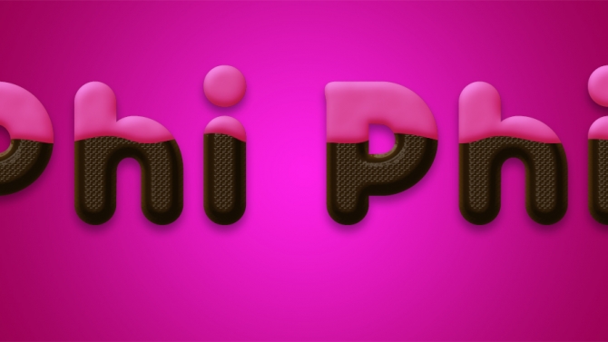 Text effect - Chocolate
