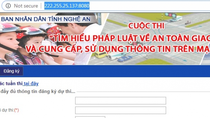 Phần mềm thi trắc nghiệm t&igrave;m hiểu ph&aacute;p luật về An to&agrave;n giao th&ocirc;ng