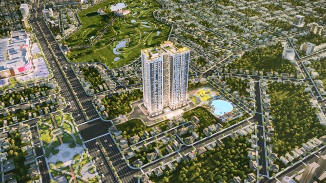 Review dự &aacute;n căn hộ Diamond Boulevard B&igrave;nh Dương