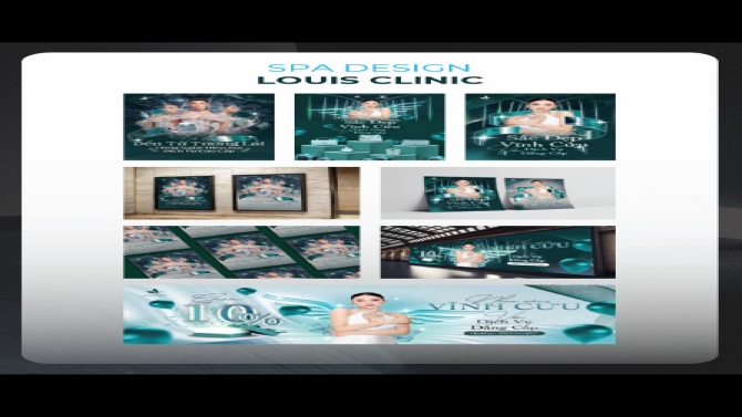 Thiết kế banner Louis Clinic