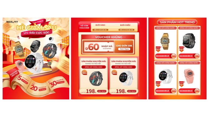 Thiết kế banner phụ kiện điện tử