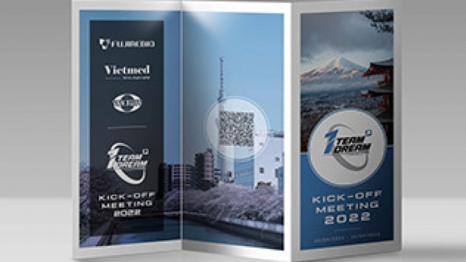 Thiết kế Leaflet gấp 3 Fujirebio