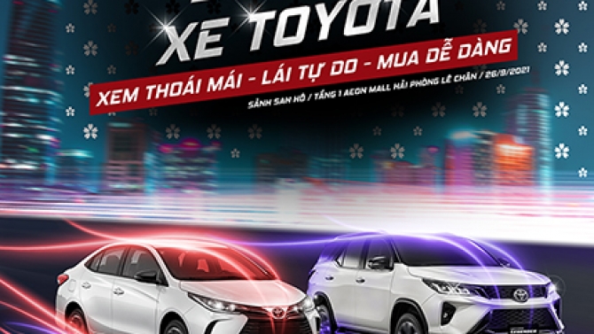 TOYOTA NANKAI HẢI PH&Ograve;NG l&aacute;i thử