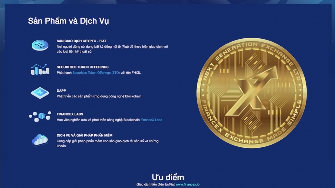 Lập tr&igrave;nh giao diện STO s&agrave;n financex.io, v&agrave; 1 số pages kh&aacute;c