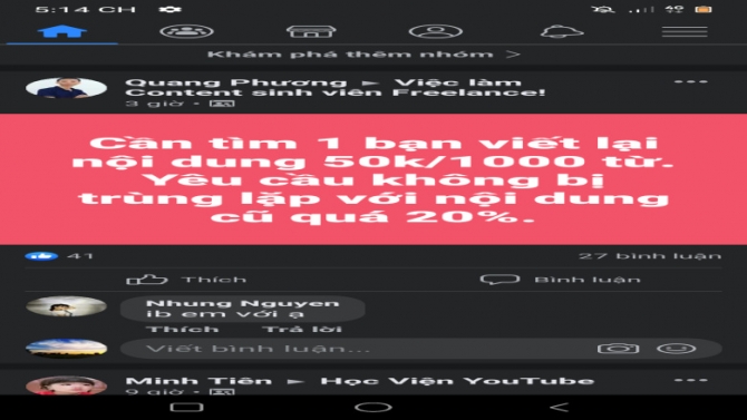 Seo b&agrave;i viết web