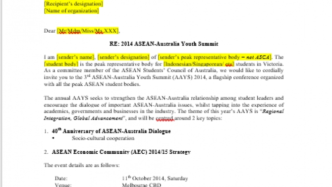 Soạn email thư mời