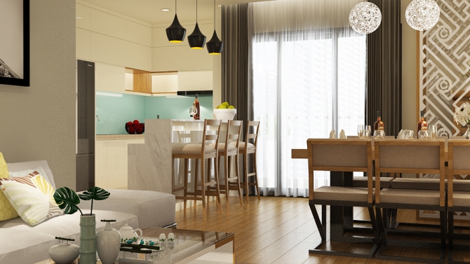 Thiết kế kiến tr&uacute;c v&agrave; nội thất