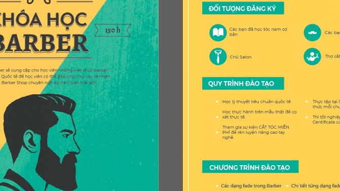 Flyer Kh&oacute;a học 1/6 - Baber