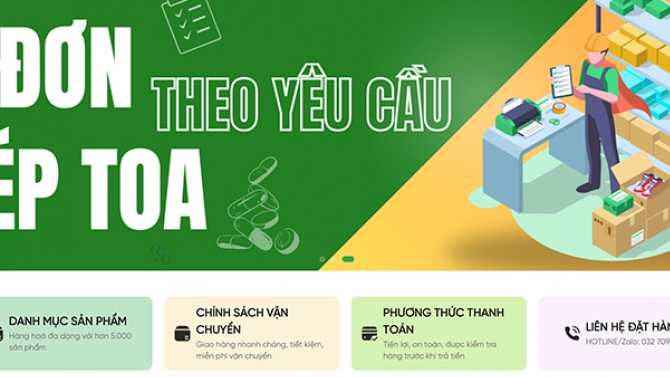 X&acirc;y dựng website cho Thuocnhanh