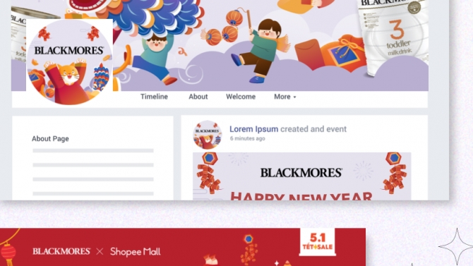 Banner Cover Facebook / Avatar