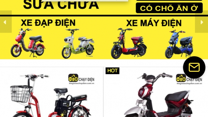 Web site b&aacute;n h&agrave;ng