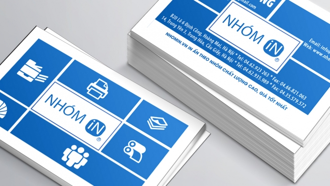 Name card NH&Oacute;M IN