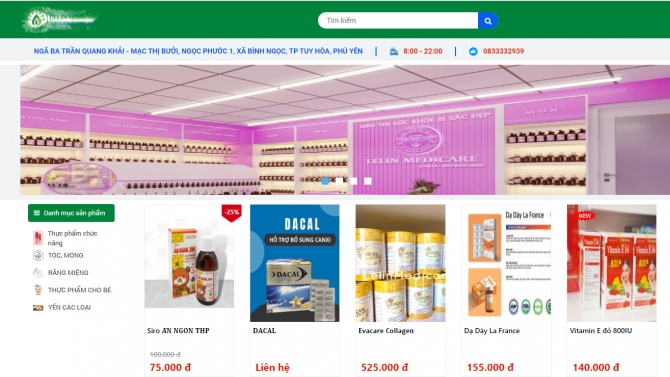 Thiết kế website Ecommerce