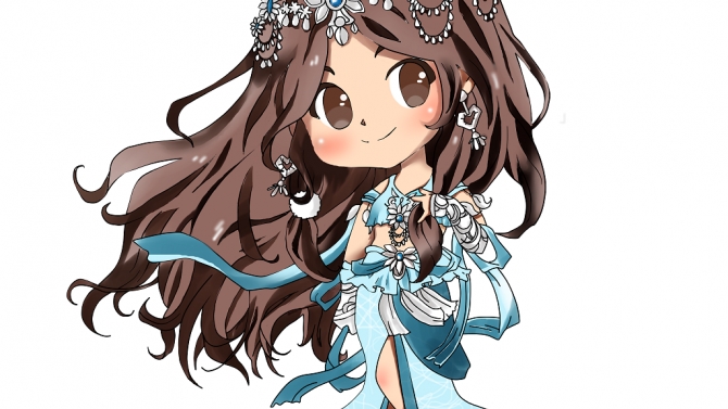 Vẽ minh họa Chibi V&otilde; L&acirc;m Truyền Kỳ Mobile