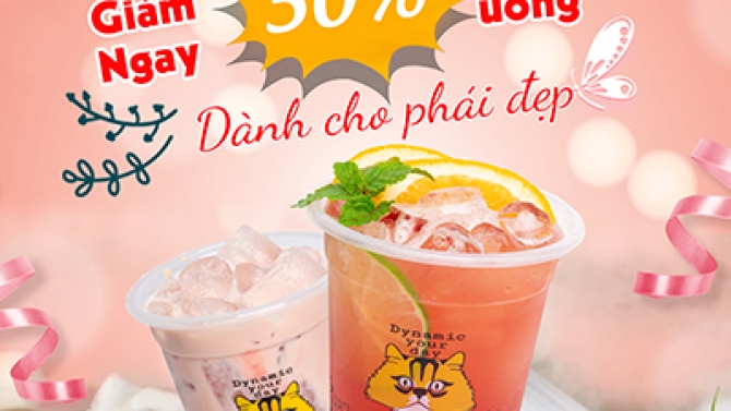 Banner Quảng C&aacute;o Nh&atilde;n H&agrave;ng Tr&agrave; Sửa MiuTea
