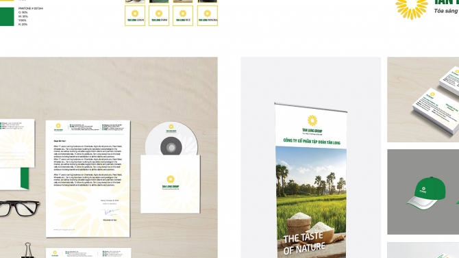 Bộ nhận diện thương hiệu TanLongGroup