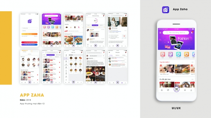Thiết kế app zaha