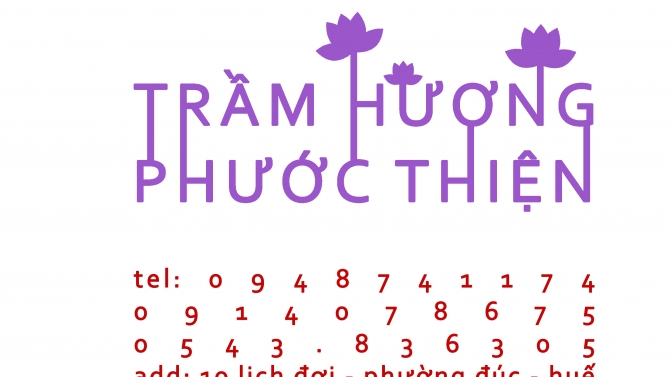 logo trầm hương phước thiện