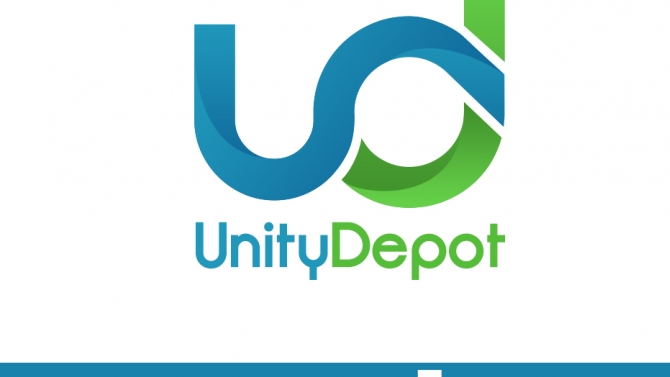Đ&atilde; thực hiện Logo cho web https://unitydepot.com