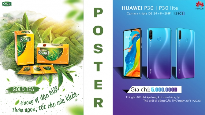 Poster quảng c&aacute;o