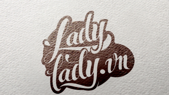 Thiết kế logo v&agrave; giao diện website ladylady.vn
