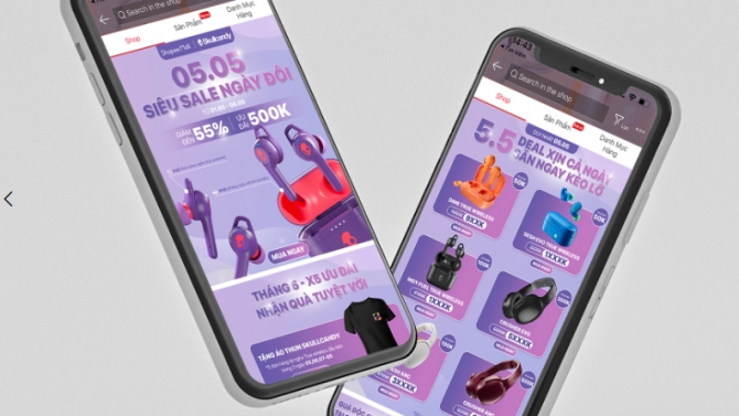 E-commerce Landingpage 05.05 Shopee