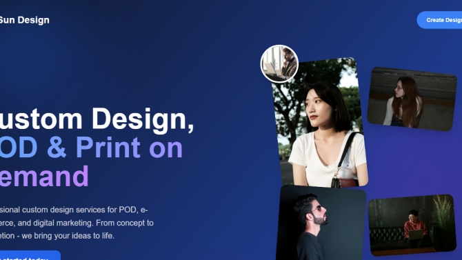 Landing Page Sundesign