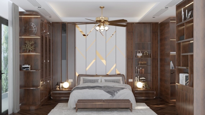 Thiết kế nội thất ph&ograve;ng ngủ