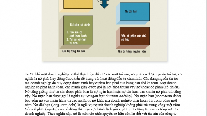 Dịch s&aacute;ch t&agrave;i ch&iacute;nh doanh nghiệp