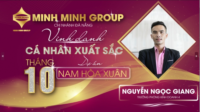 Thiết kế b&agrave;i vinh danh
