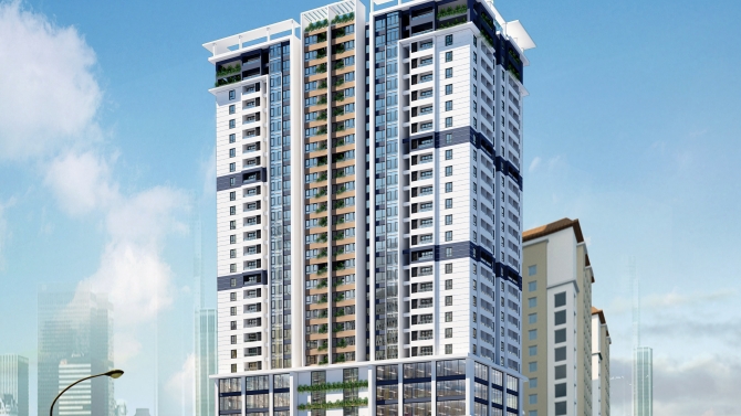 t&ograve;a nh&agrave; tổ hợp văn ph&ograve;ng Phạm H&ugrave;ng