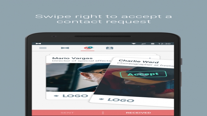 The new contacts app