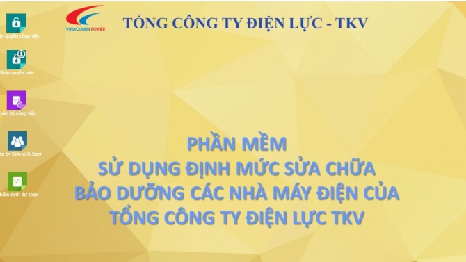 Thiết kế website sử dụng dữ liệu định mức