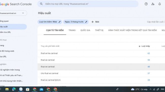 Thiết kế website v&agrave; SEO Web ( Thu&ecirc; Xe)